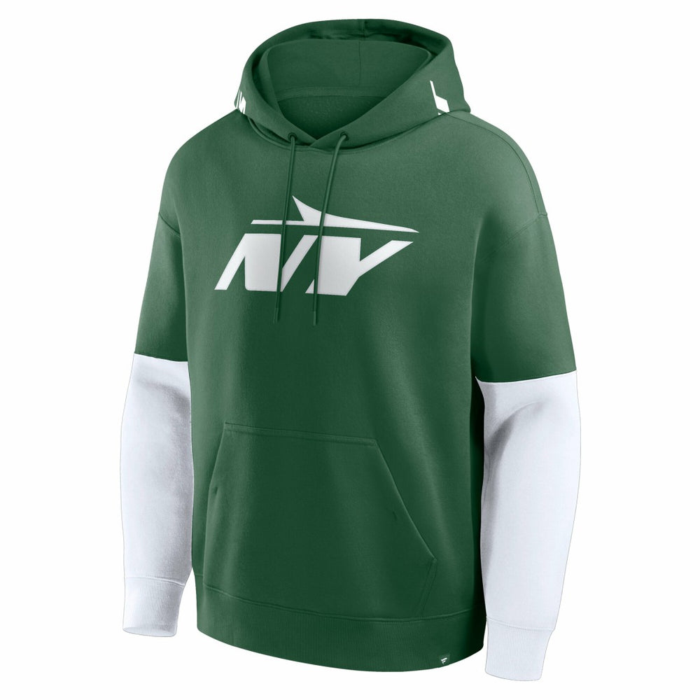 New York Jets Helmet Pullover Hoodie Green | Fanatics