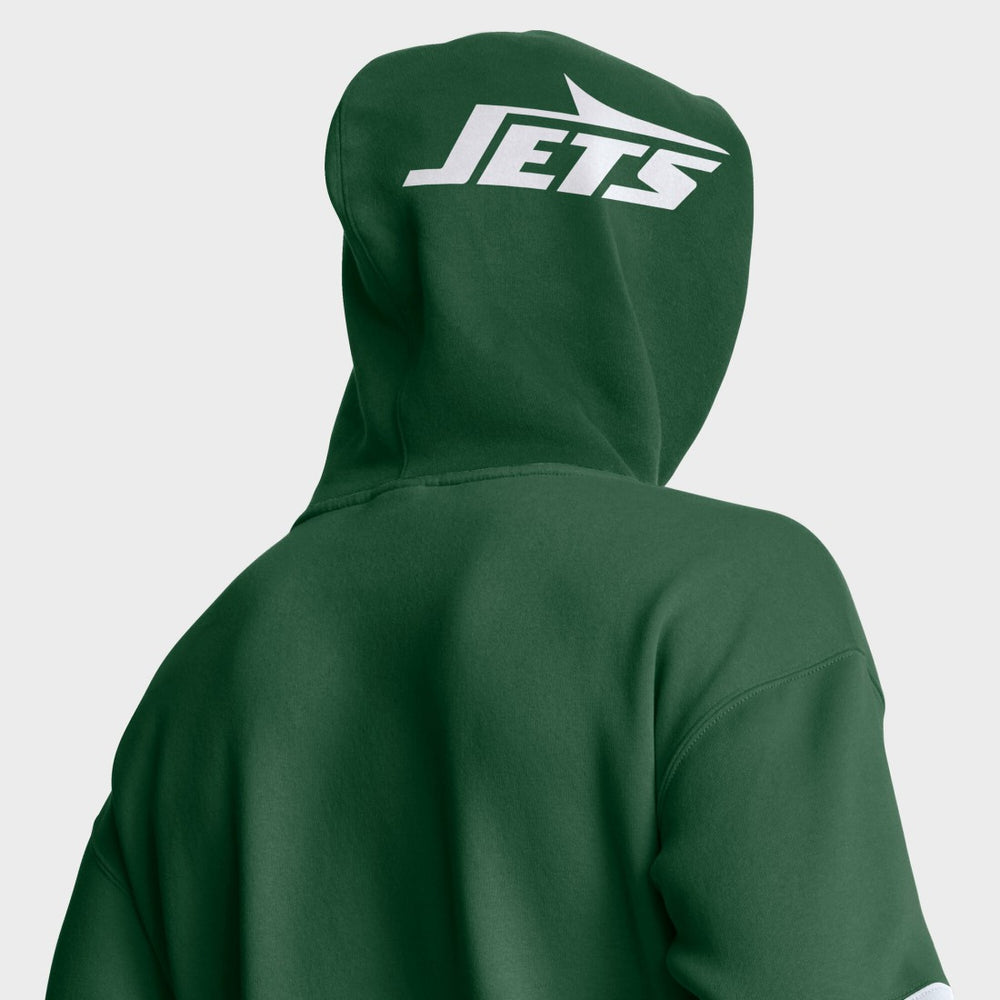 New York Jets Helmet Pullover Hoodie Green | Fanatics