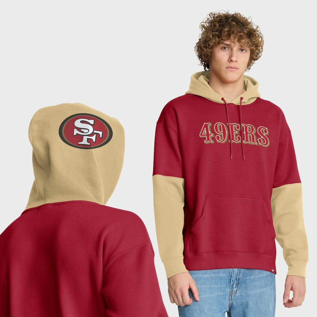 San Francisco 49ers Helmet Pullover Hoodie Scarlet | Fanatics