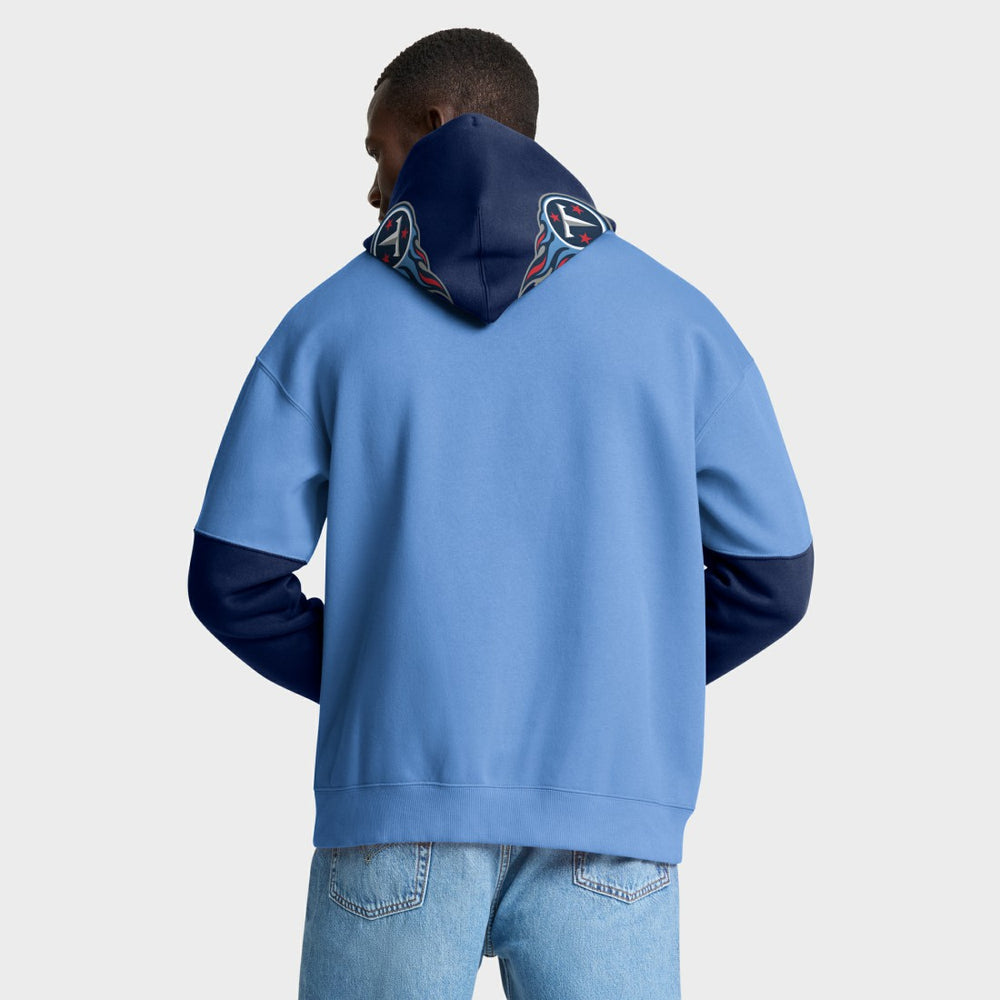 Tennessee Titans Helmet Pullover Hoodie Light Blue | Fanatics
