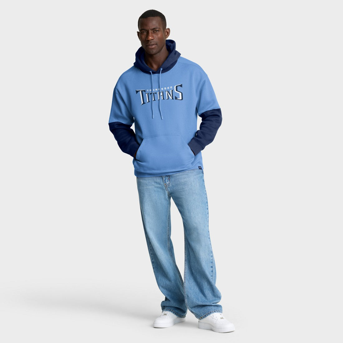 Tennessee Titans Helmet Pullover Hoodie Light Blue | Fanatics
