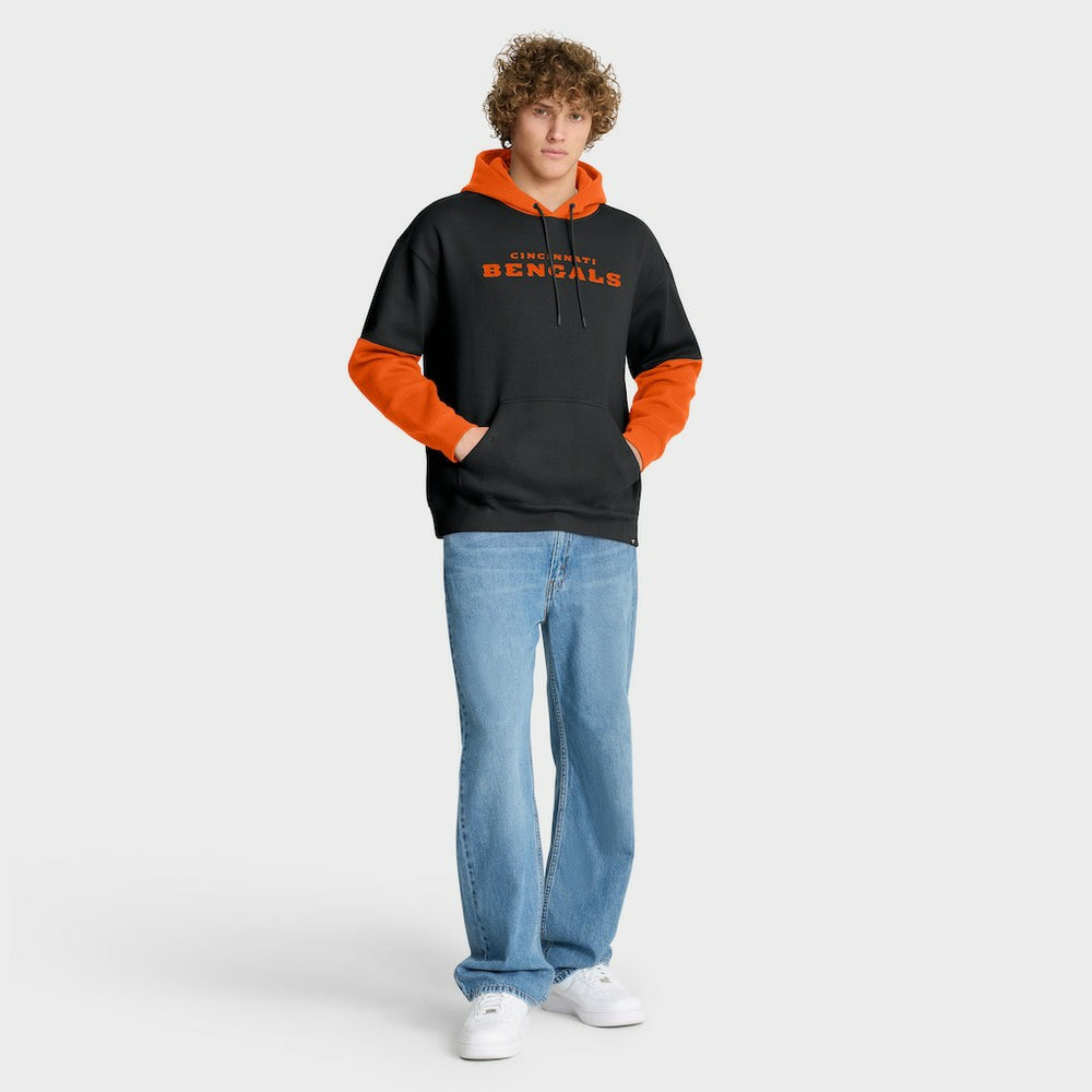 Cincinnati Bengals Helmet Pullover Hoodie Black | Fanatics