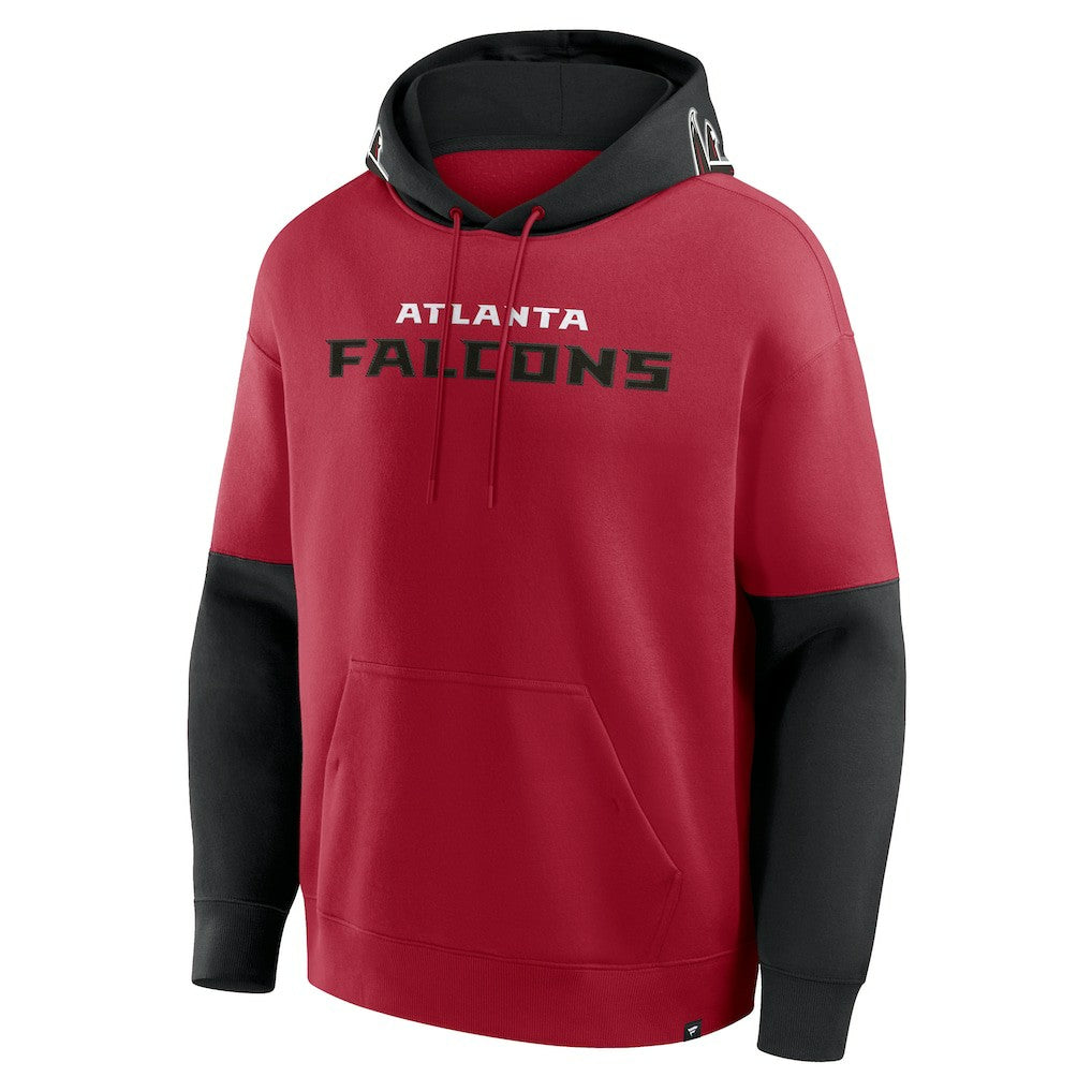 Atlanta Falcons Helmet Pullover Hoodie Red | Fanatics
