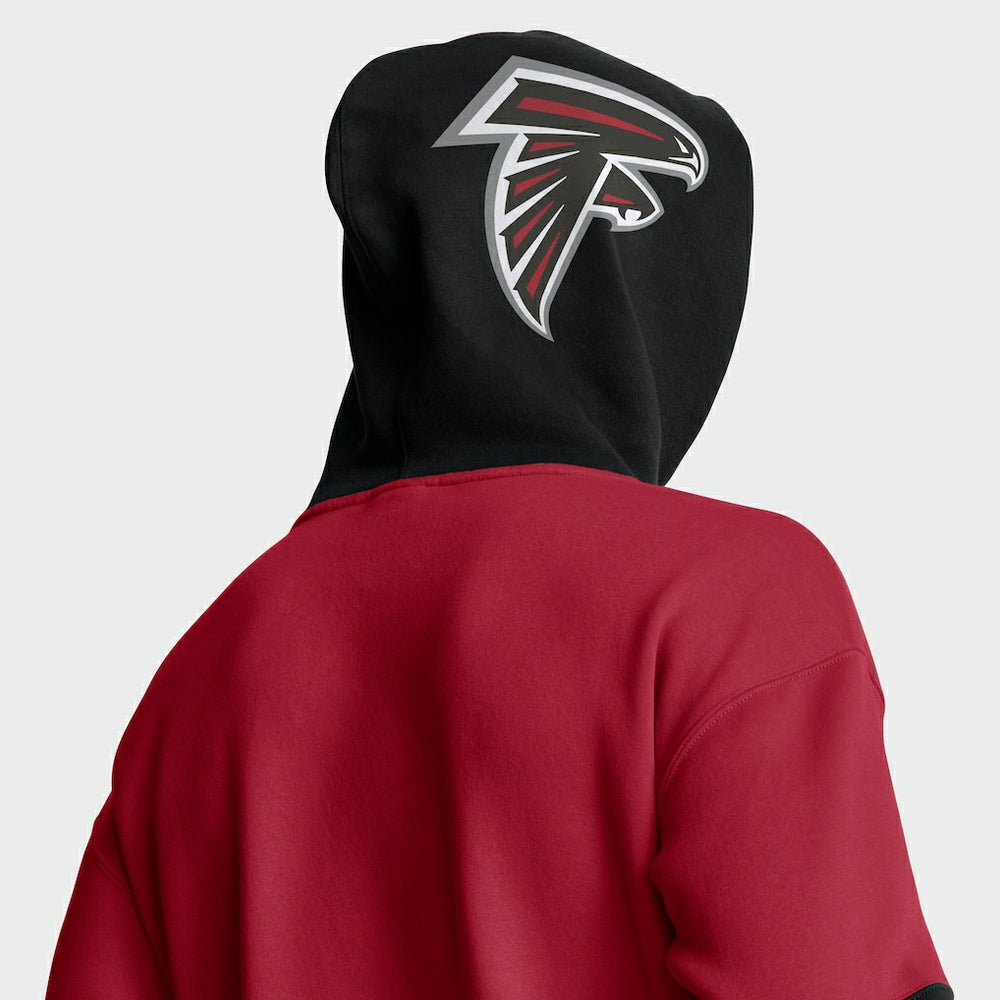 Atlanta Falcons Helmet Pullover Hoodie Red | Fanatics