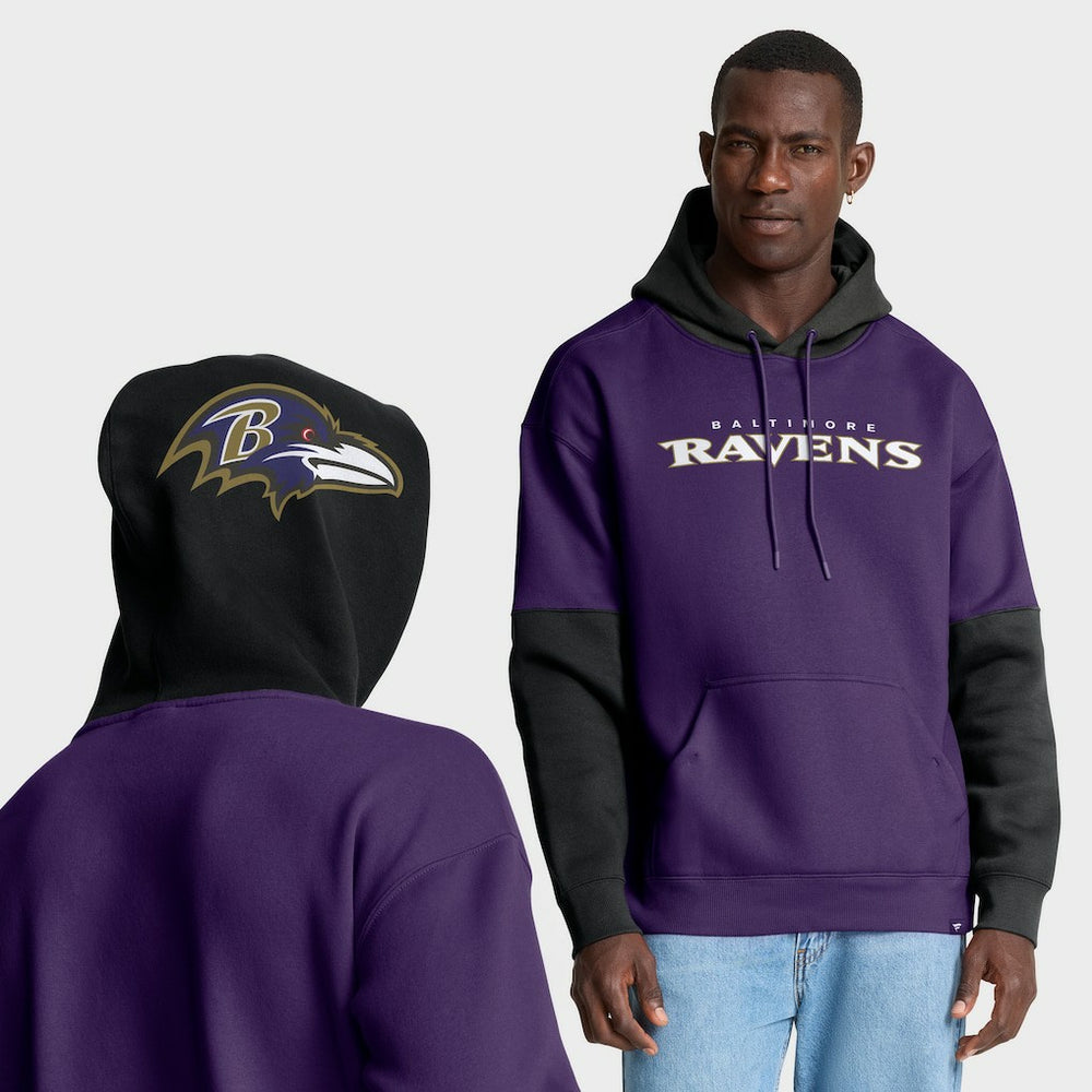 Baltimore Ravens Helmet Pullover Hoodie Purple | Fanatics