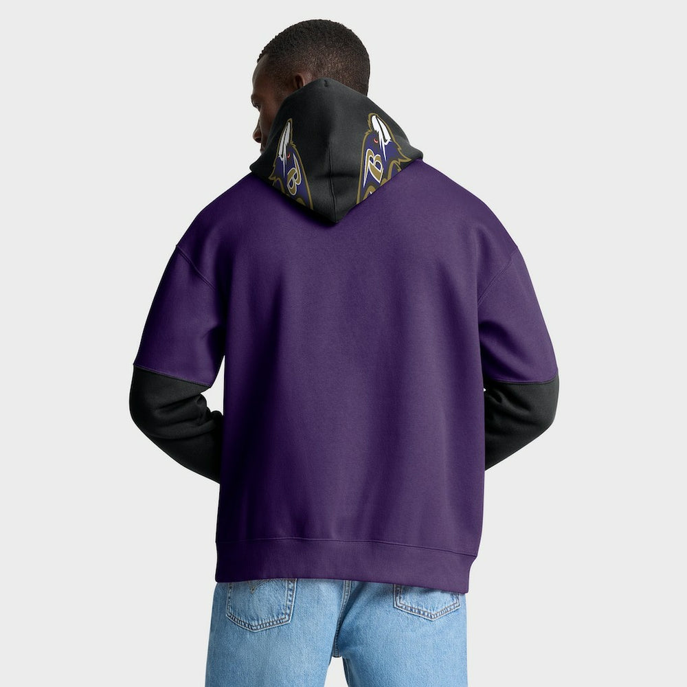 Baltimore Ravens Helmet Pullover Hoodie Purple | Fanatics
