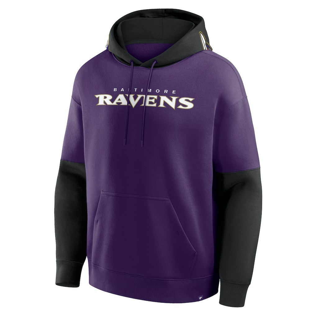 Baltimore Ravens Helmet Pullover Hoodie Purple | Fanatics