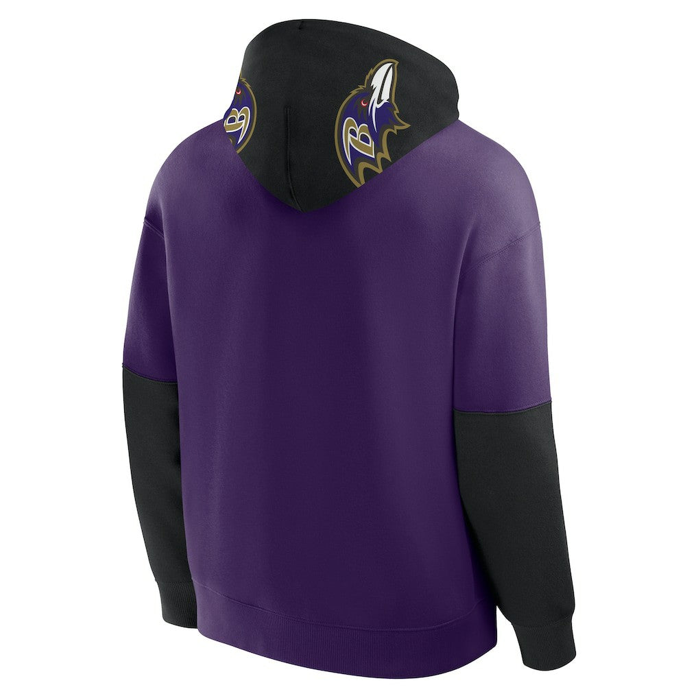 Baltimore Ravens Helmet Pullover Hoodie Purple | Fanatics