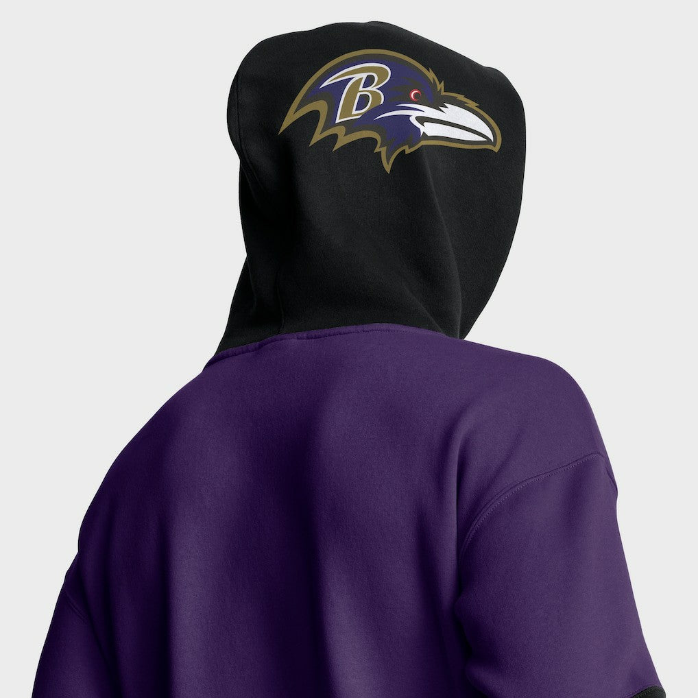 Baltimore Ravens Helmet Pullover Hoodie Purple | Fanatics
