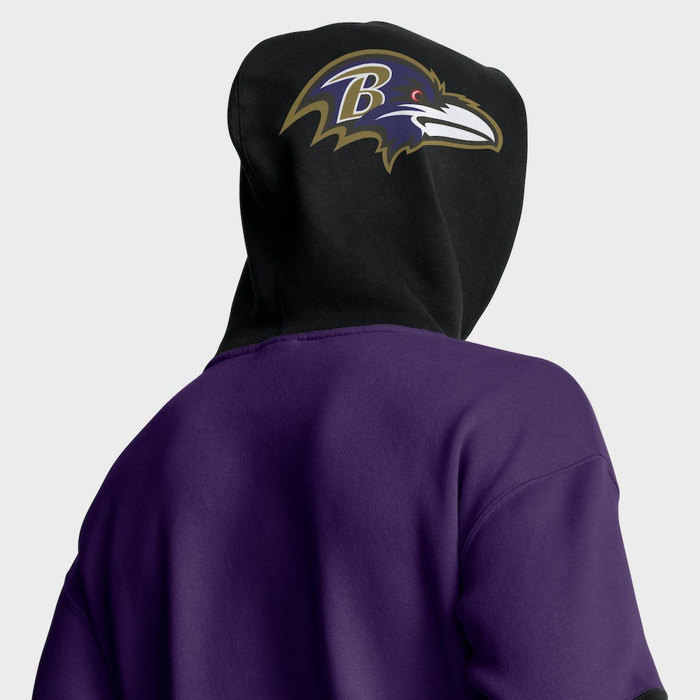 Baltimore Ravens Helmet Pullover Hoodie Purple | Fanatics
