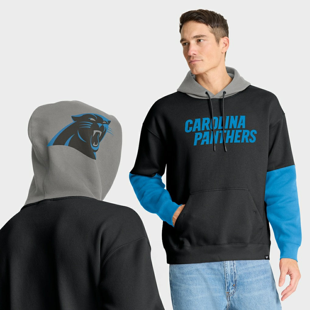 Carolina Panthers Helmet Pullover Hoodie Black | Fanatics