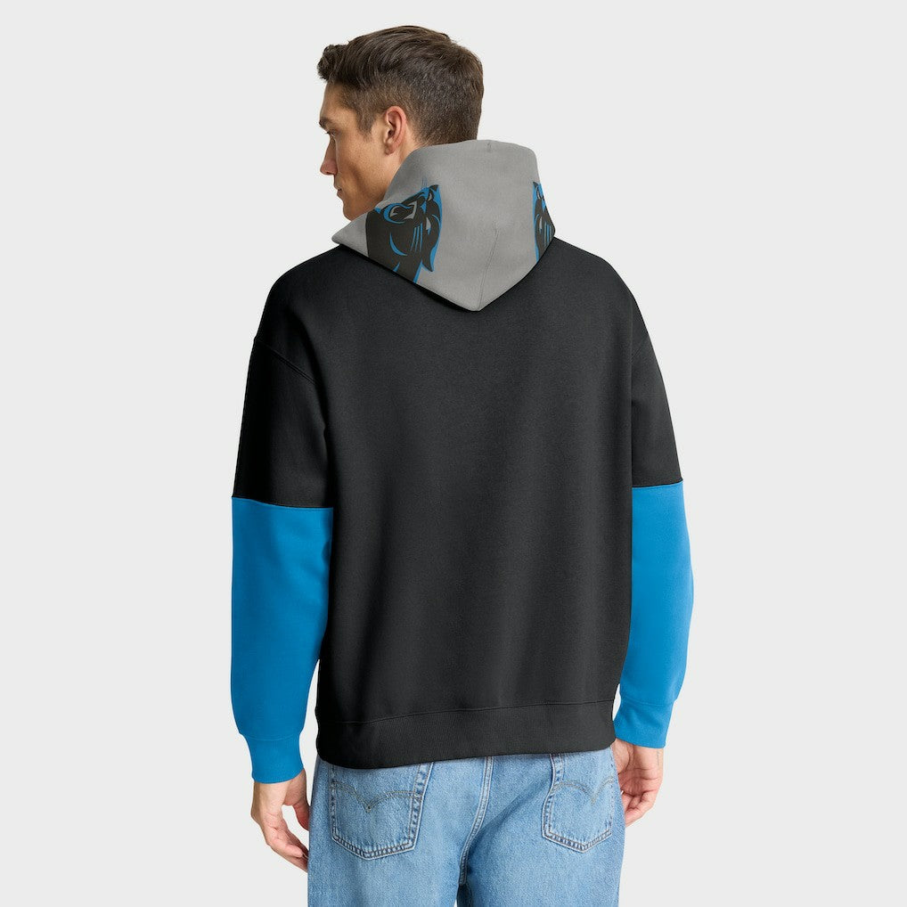 Carolina Panthers Helmet Pullover Hoodie Black | Fanatics