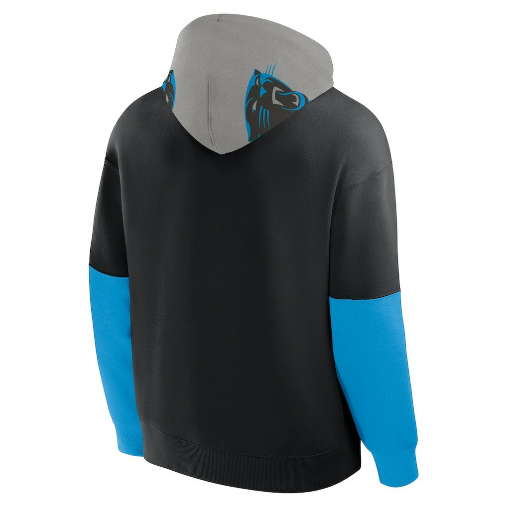 Carolina Panthers Helmet Pullover Hoodie Black | Fanatics