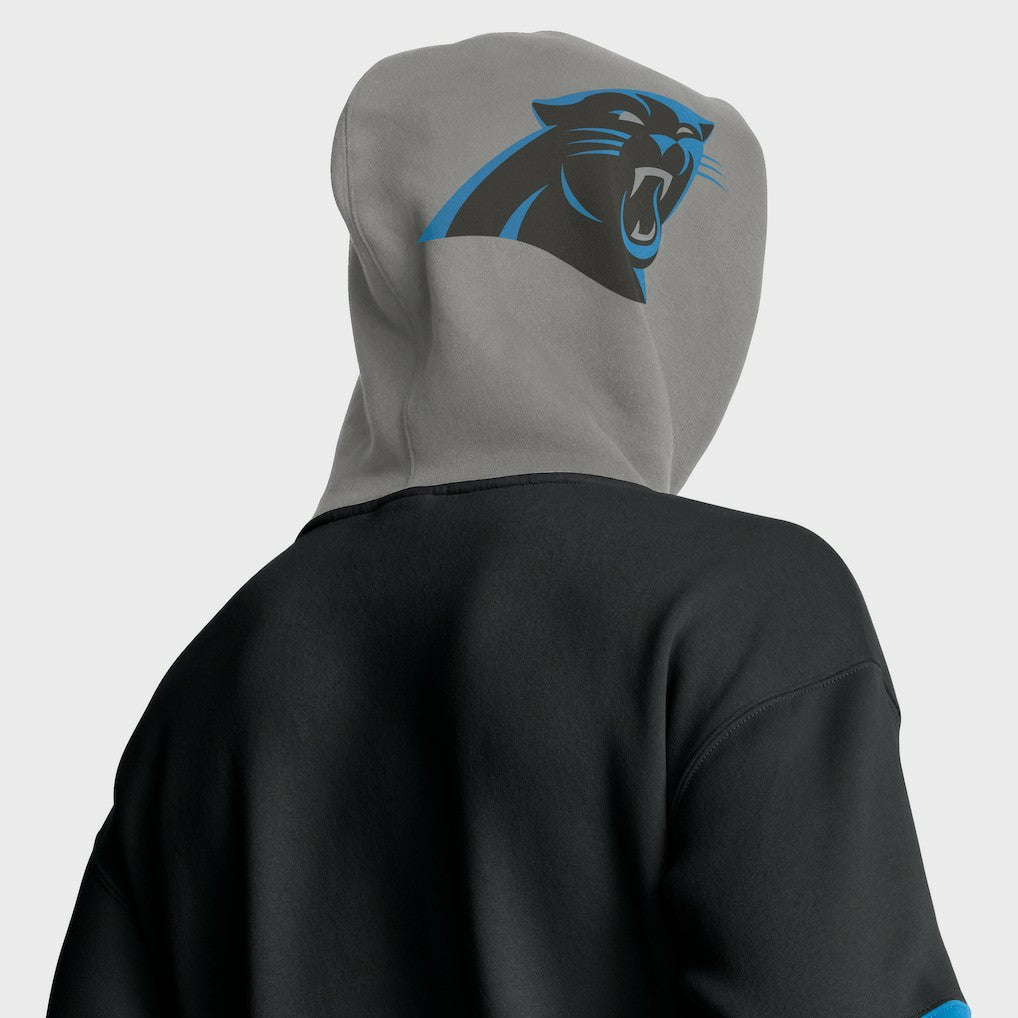 Carolina Panthers Helmet Pullover Hoodie Black | Fanatics