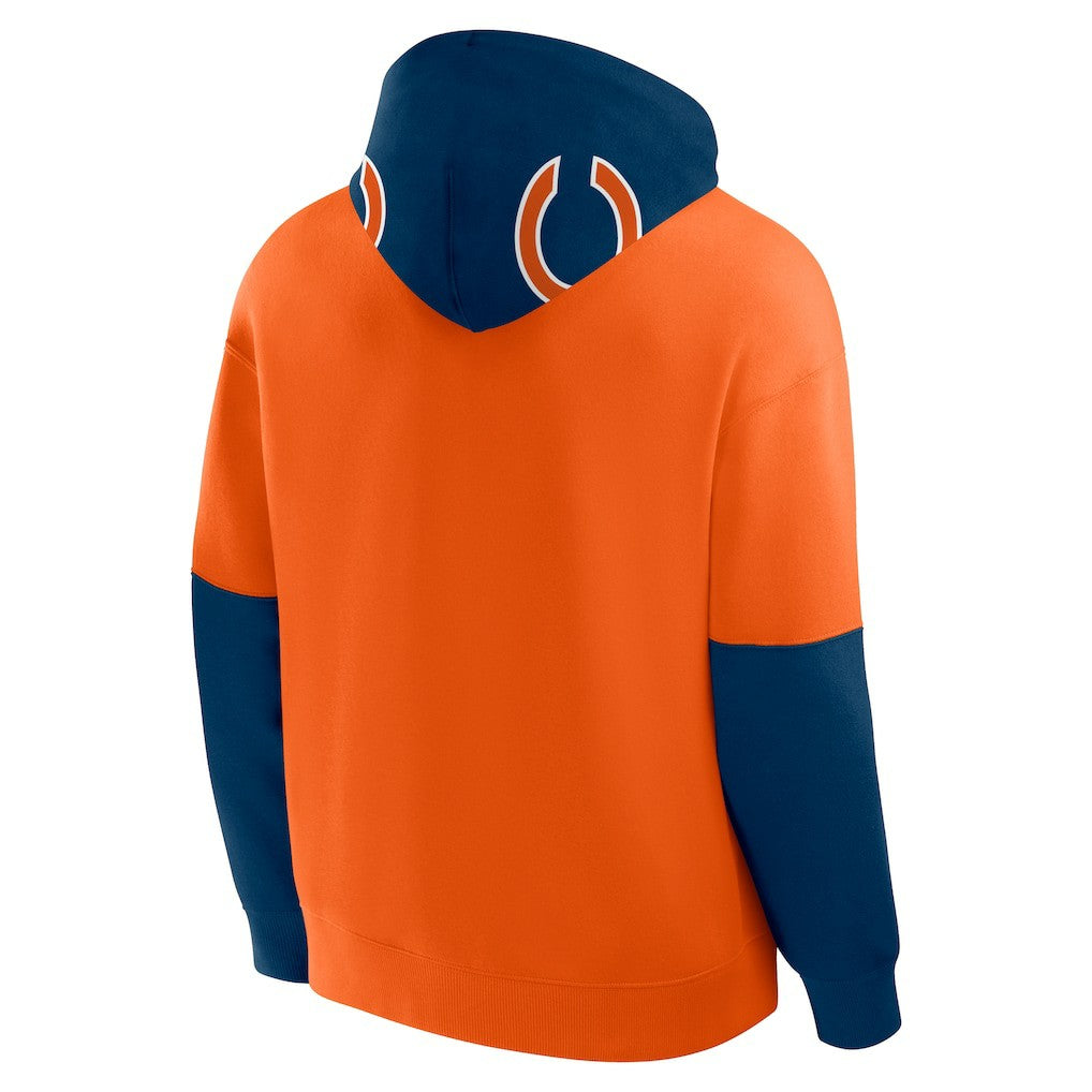 Chicago Bears Helmet Pullover Hoodie Orange | Fanatics