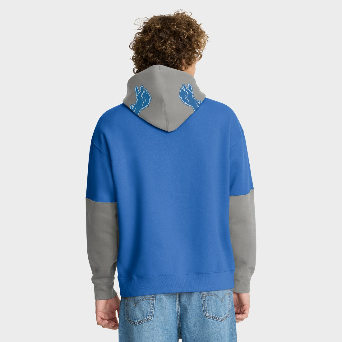 Detroit Lions Helmet Pullover Hoodie Blue | Fanatics