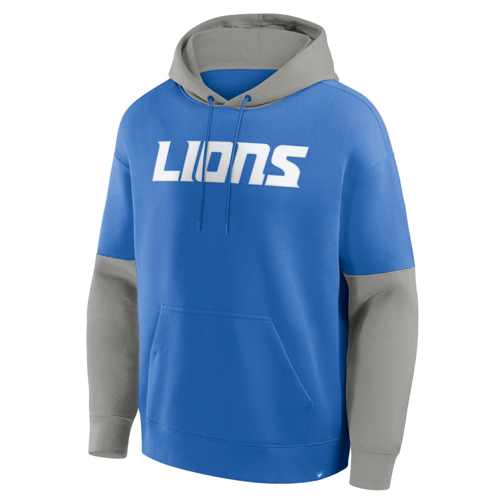 Detroit Lions Helmet Pullover Hoodie Blue | Fanatics