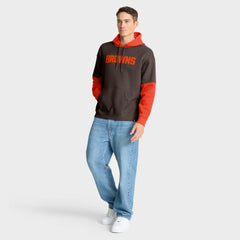 Cleveland Browns Helmet Pullover Hoodie Brown | Fanatics