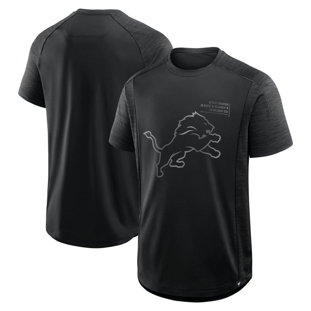 Detroit Lions Deceptive Juke T-Shirt Black | Fanatics
