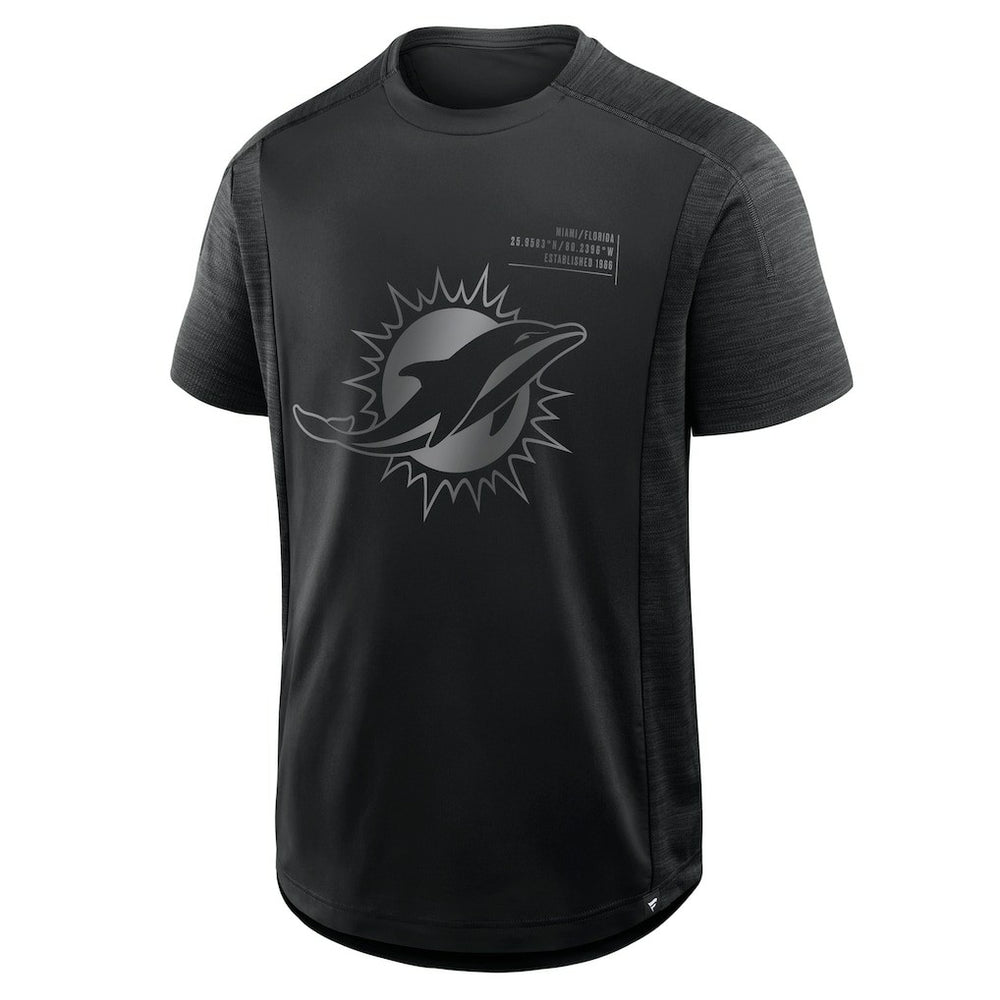 Miami Dolphins Deceptive Juke T-Shirt Black | Fanatics