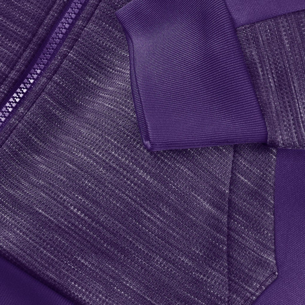 Minnesota Vikings Checkdown Pass Full-Zip Hoodie Purple | Fanatics