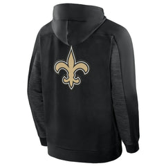 New Orleans Saints Checkdown Pass Full-Zip Hoodie Black | Fanatics