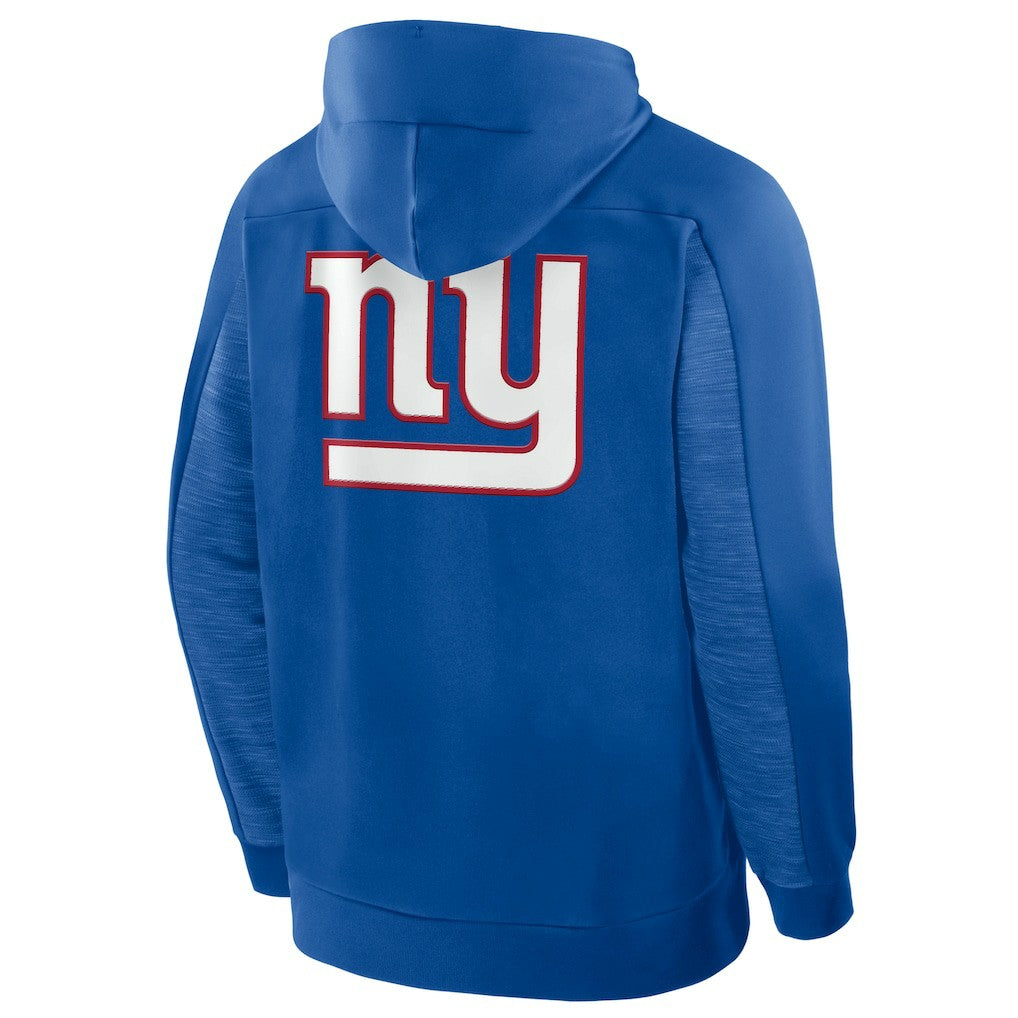 New York Giants Checkdown Pass Full-Zip Hoodie Royal | Fanatics