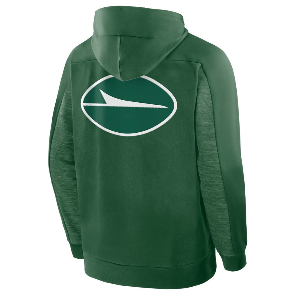 New York Jets Checkdown Pass Full-Zip Hoodie Green | Fanatics