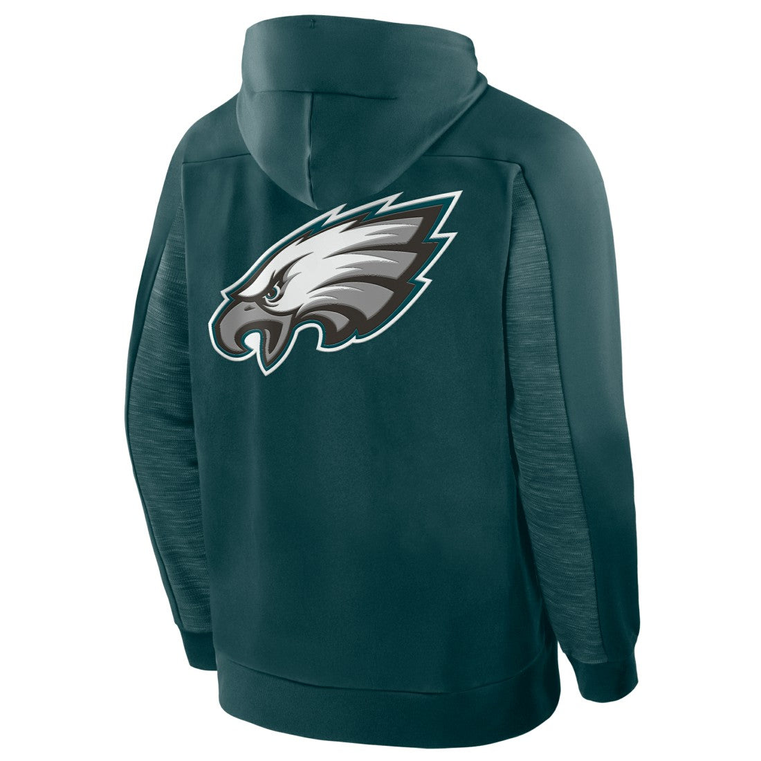 Philadelphia Eagles Checkdown Pass Full-Zip Hoodie Midnight Green | Fanatics
