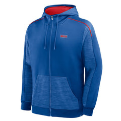Buffalo Bills Checkdown Pass Full-Zip Hoodie Royal | Fanatics