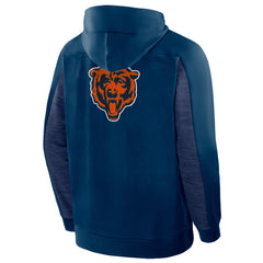 Chicago Bears Checkdown Pass Full-Zip Hoodie Navy | Fanatics