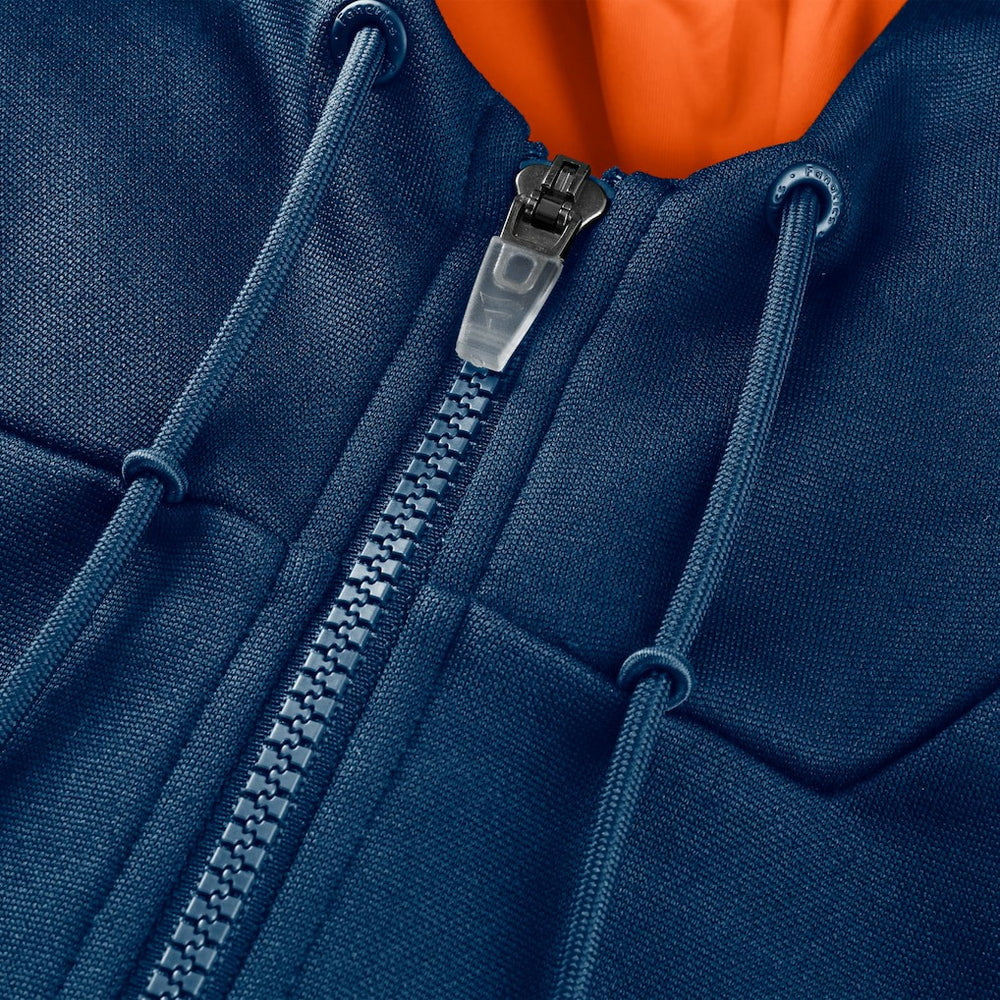 Chicago Bears Checkdown Pass Full-Zip Hoodie Navy | Fanatics