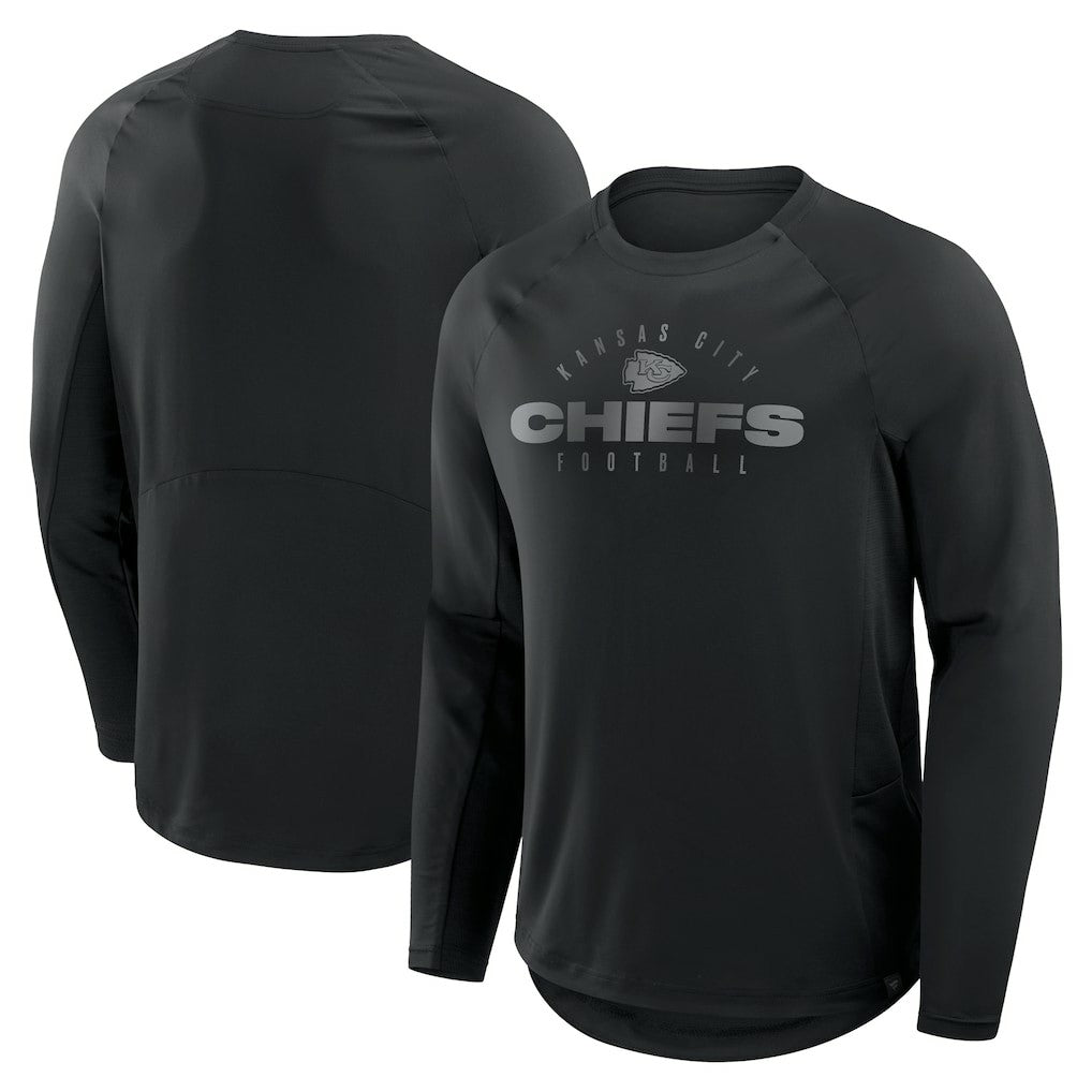 Kansas City Chiefs Coverage Scheme Long Sleeve T-Shirt Black | Fanatics