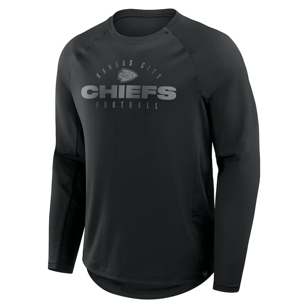 Kansas City Chiefs Coverage Scheme Long Sleeve T-Shirt Black | Fanatics