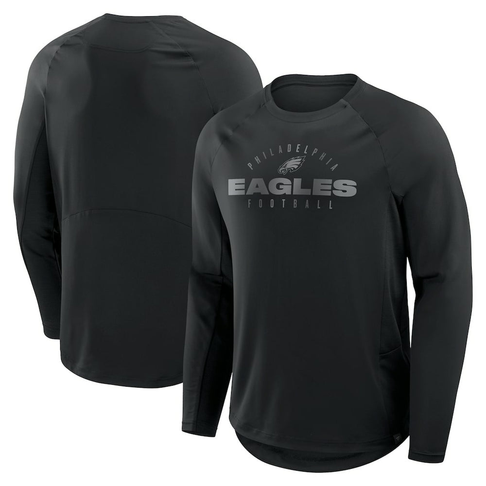 Philadelphia Eagles Coverage Scheme Long Sleeve T-Shirt Black | Fanatics
