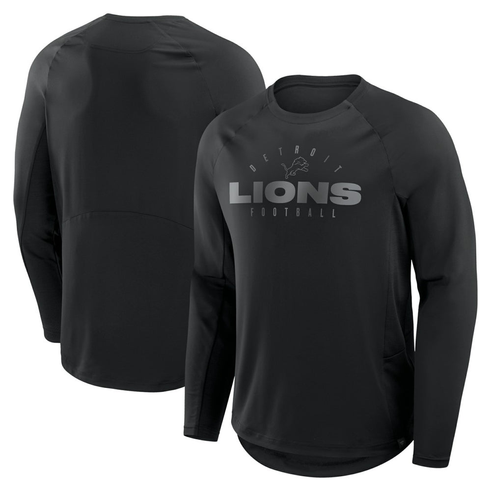Detroit Lions Coverage Scheme Long Sleeve T-Shirt Black | Fanatics