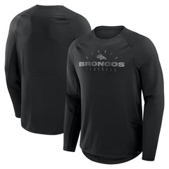 Denver Broncos Coverage Scheme Long Sleeve T-Shirt Black | Fanatics