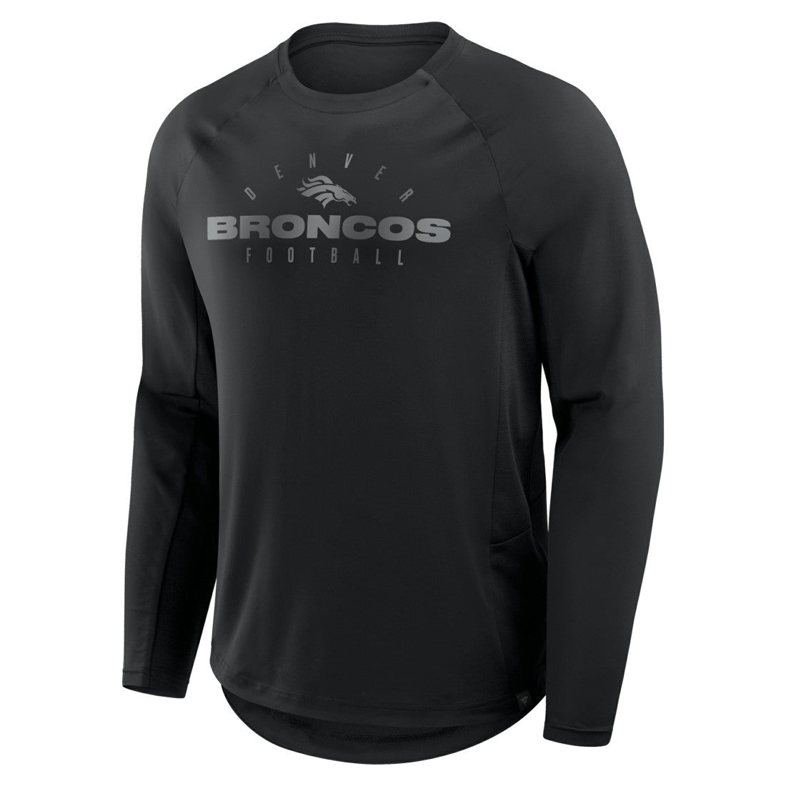 Denver Broncos Coverage Scheme Long Sleeve T-Shirt Black | Fanatics