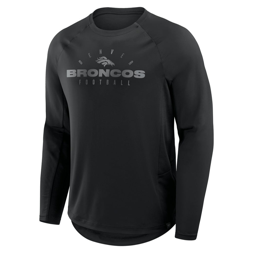 Denver Broncos Coverage Scheme Long Sleeve T-Shirt Black | Fanatics