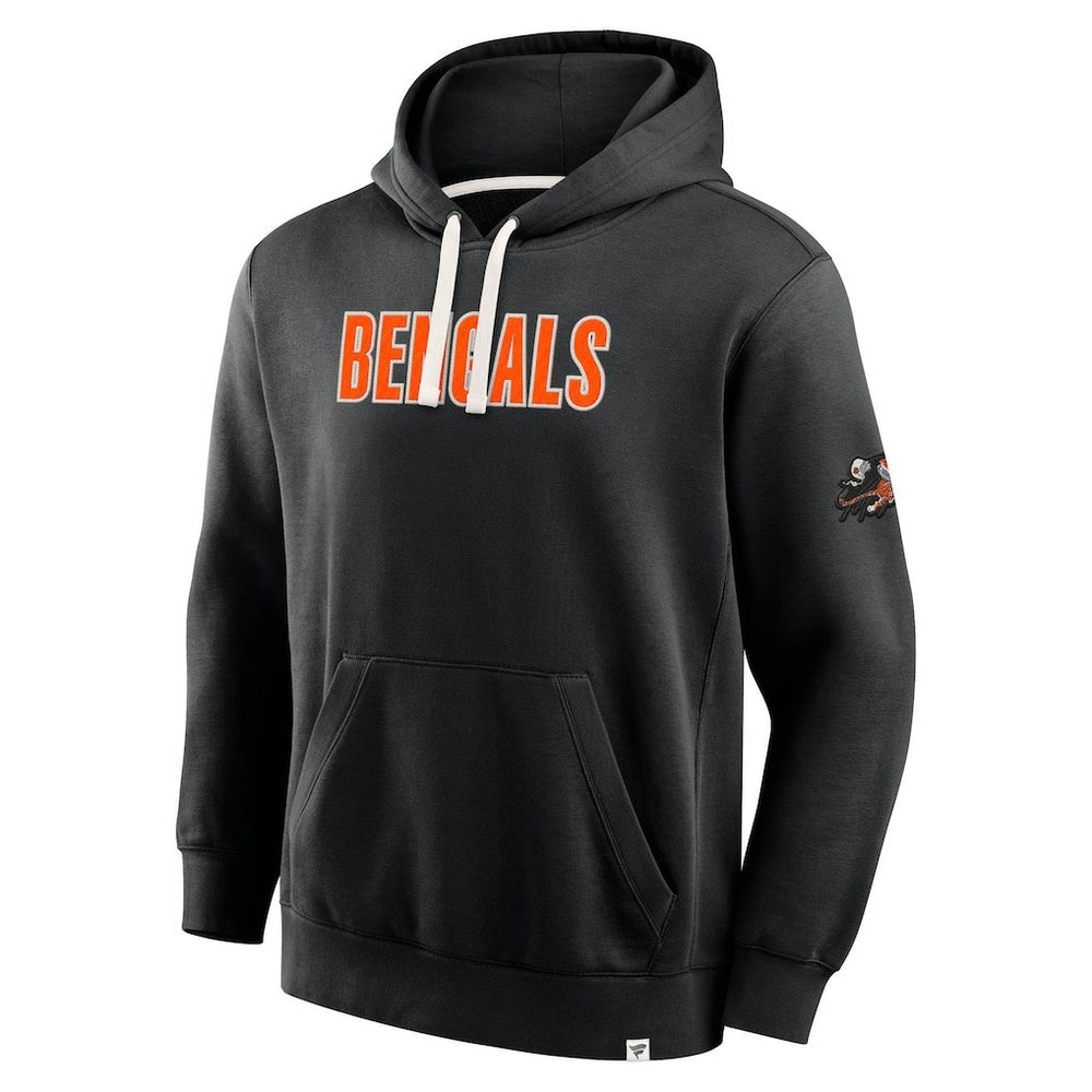 Cincinnati Bengals New Horizons Heritage Pullover Hoodie Black | Fanatics