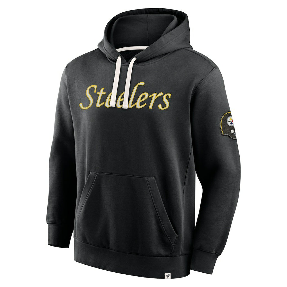 Pittsburgh Steelers New Horizons Heritage Pullover Hoodie Black | Fanatics