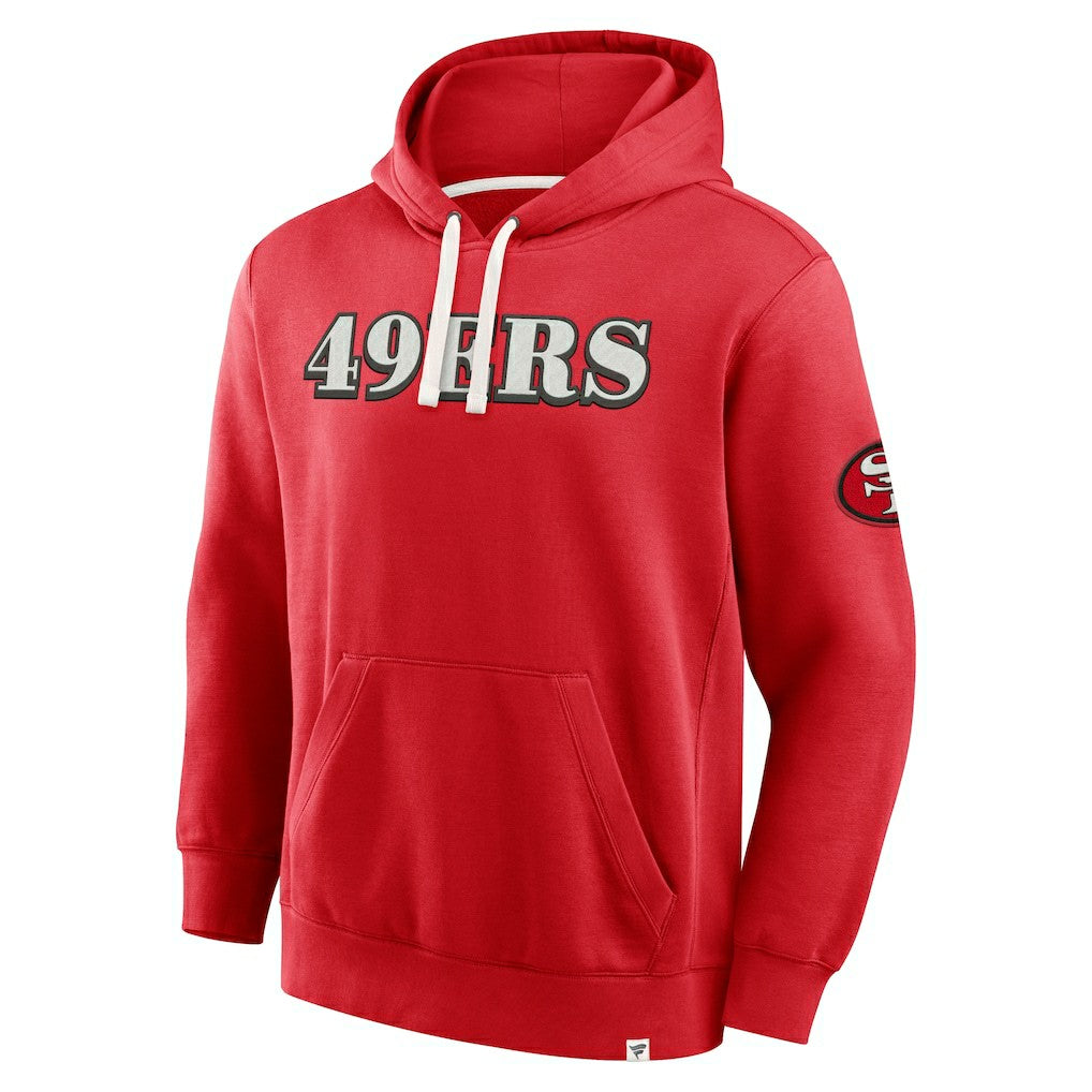 San Francisco 49ers New Horizons Heritage Pullover Hoodie Scarlet | Fanatics