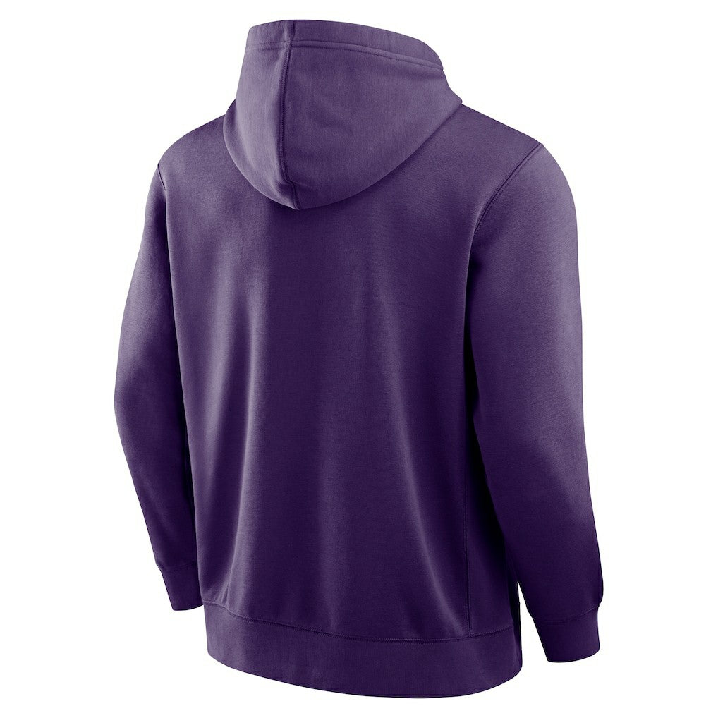 Baltimore Ravens New Horizons Heritage Pullover Hoodie Purple | Fanatics