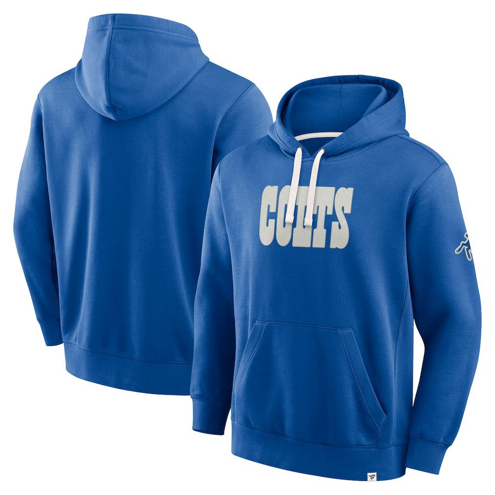 Indianapolis Colts New Horizons Heritage Pullover Hoodie Royal | Fanatics