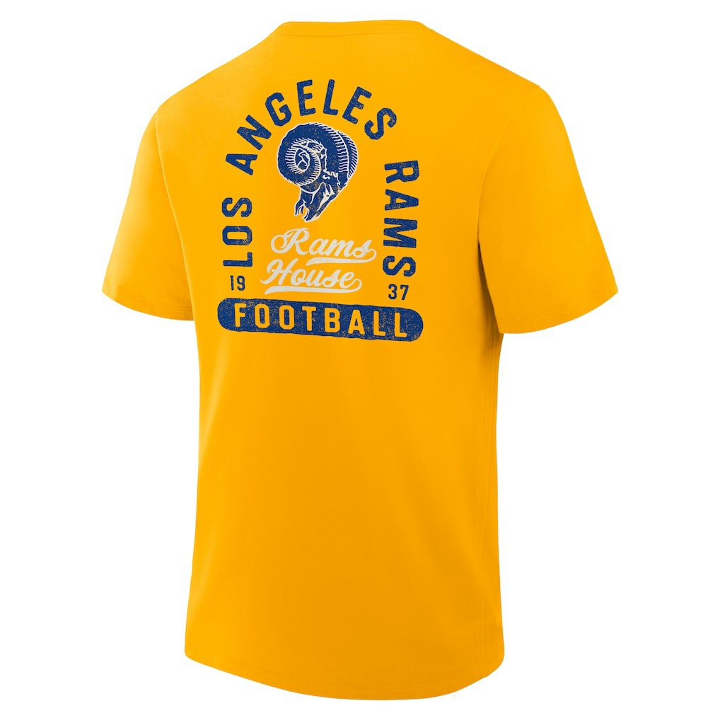 Los Angeles Rams Fluid Motion Legacy T-Shirt Gold | Fanatics