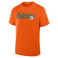 Miami Dolphins Fluid Motion Legacy T-Shirt Orange | Fanatics