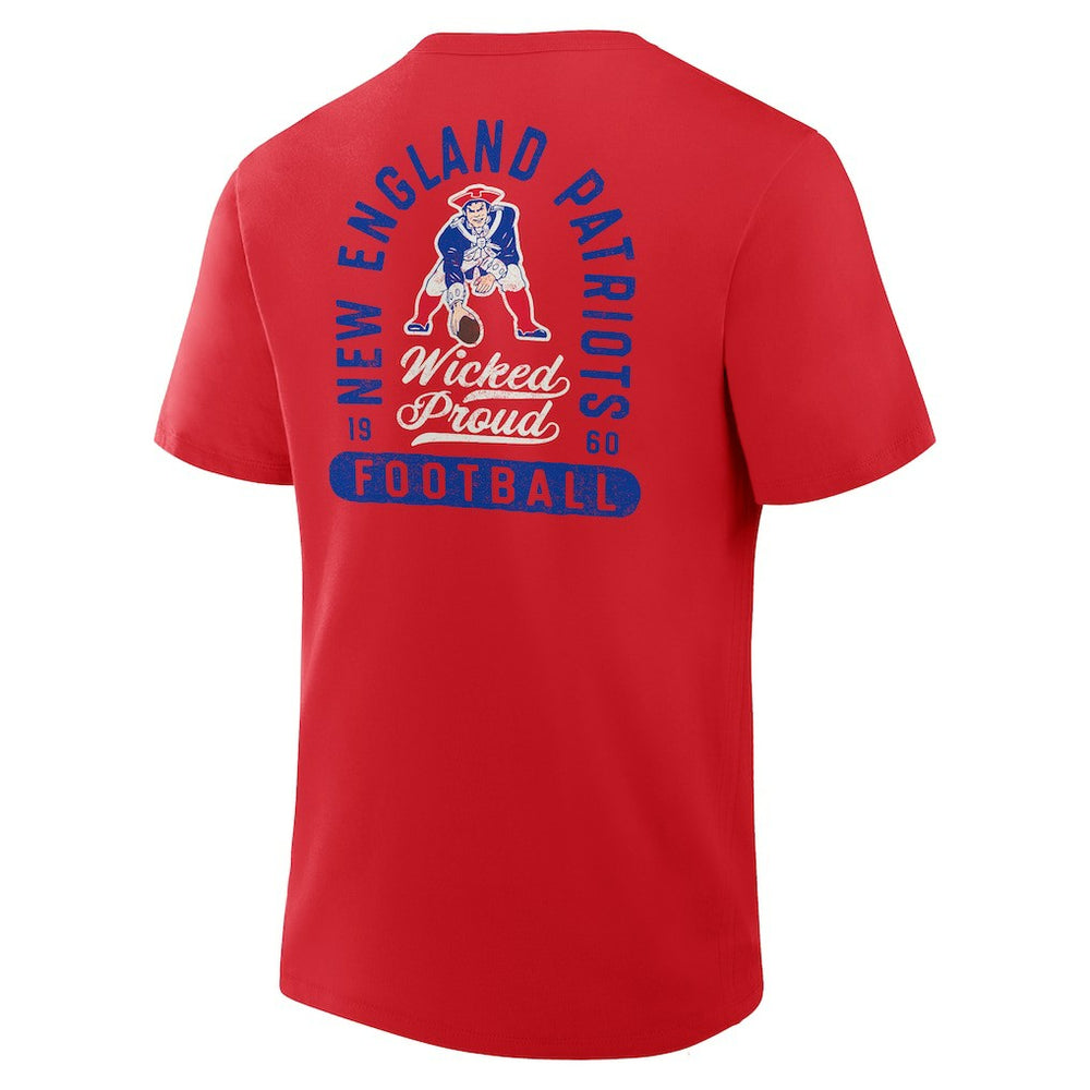 New England Patriots Fluid Motion Legacy T-Shirt Red | Fanatics