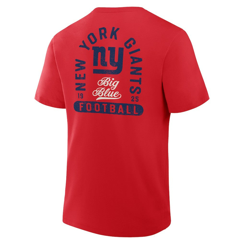 New York Giants Fluid Motion Legacy T-Shirt Red | Fanatics