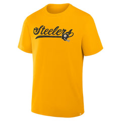 Pittsburgh Steelers Fluid Motion Legacy T-Shirt Gold | Fanatics