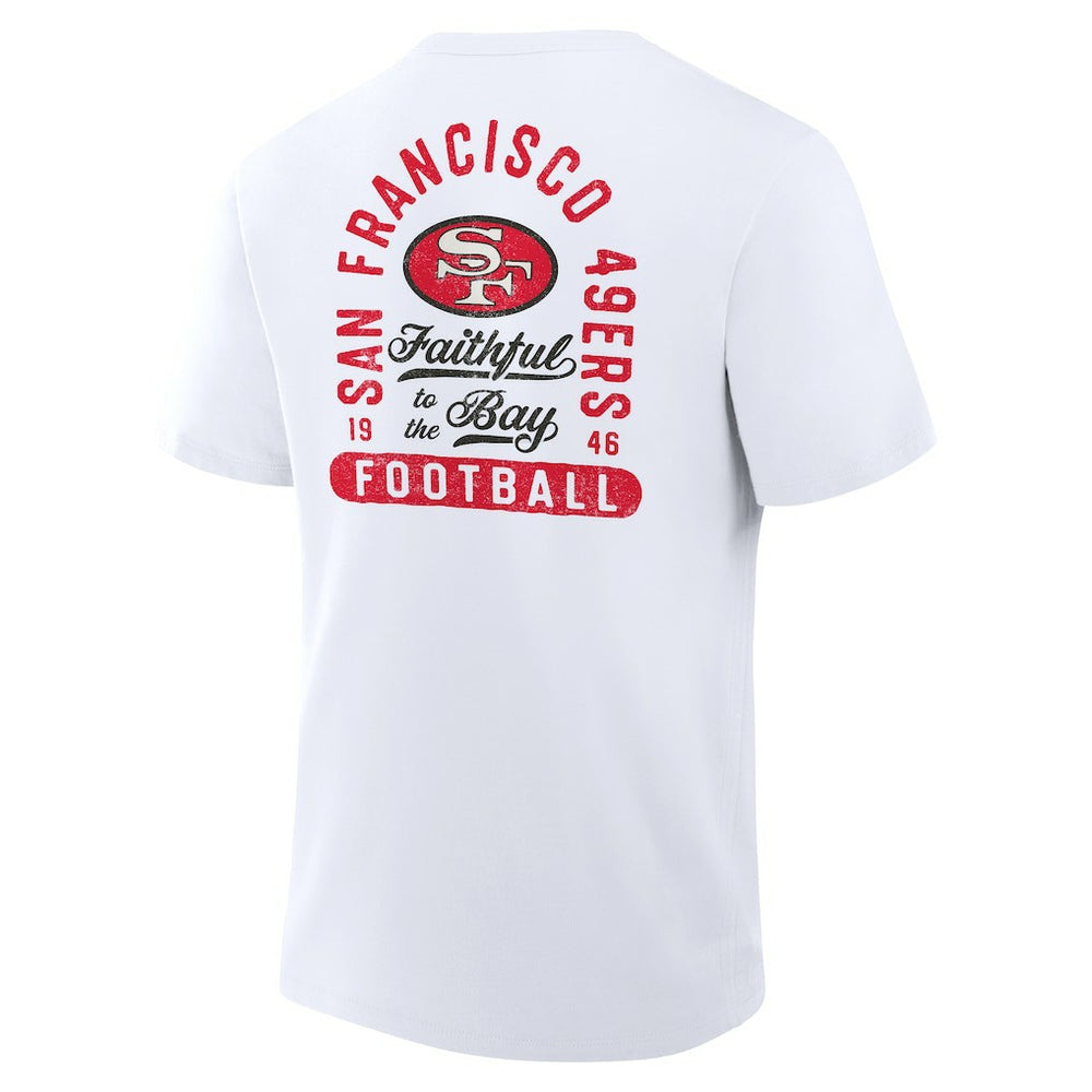 San Francisco 49ers Fluid Motion Legacy T-Shirt White | Fanatics